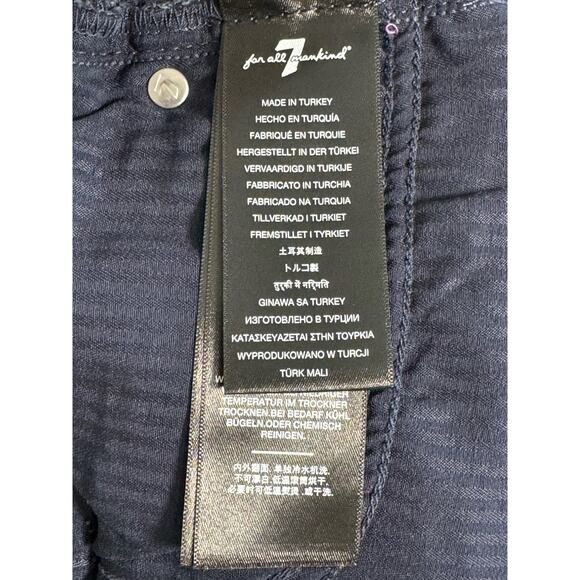 NWT 7 For All Mankind Original Bootcut Jean in Sunbeam Size 27 - Picture 13 of 16